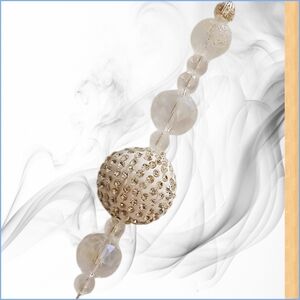 NEW/ COGIC Elegant White And RHINESTONE Beaded Hatpin